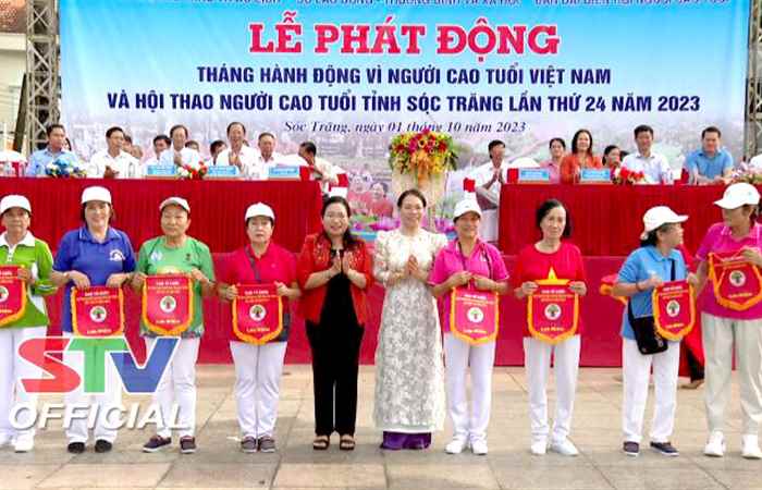 Sóc Trăng phát động Tháng hành động “Vì Người cao tuổi Việt Nam” năm 2023
