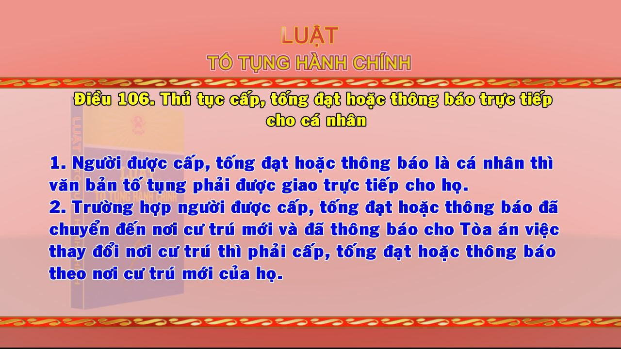 Giới thiệu Pháp luật Việt Nam 05-10-2016