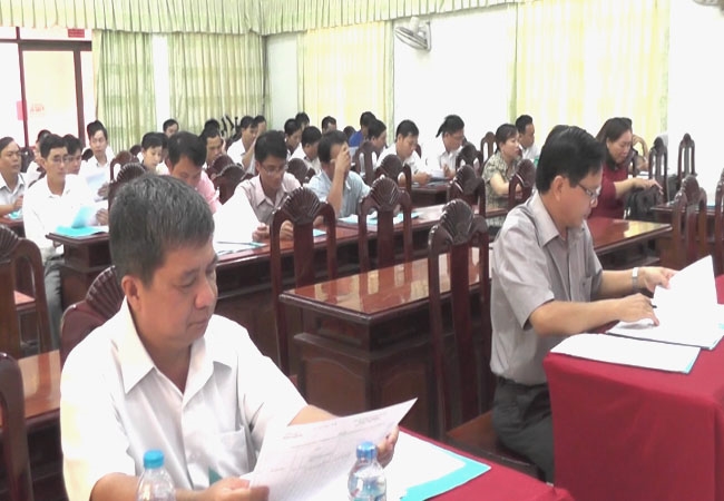  UBBC huyện Thạnh Trị đánh giá kết quả thực hiện công tác bầu cử 