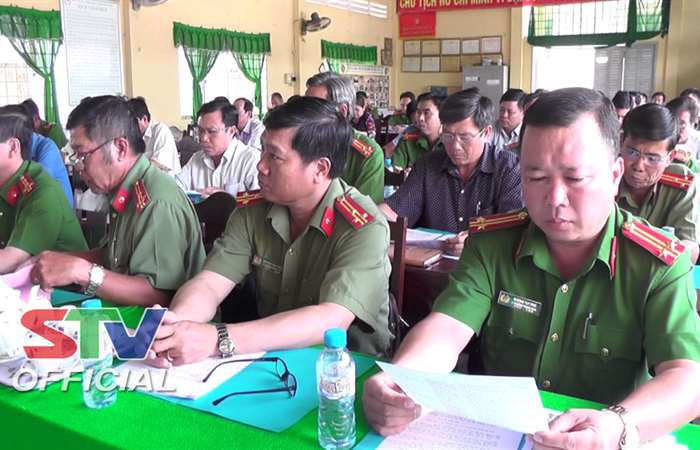 Thạnh Trị: Chuyển hóa địa bàn trọng điểm, phức tạp về trật tự xã hội