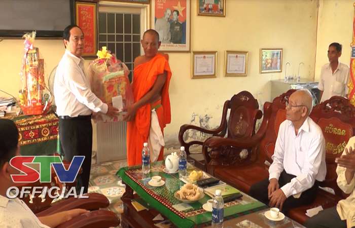 Thạnh Trị thành lập nhiều đoàn viếng chùa dịp Tết Chôl Chnăm Thmây 2019
