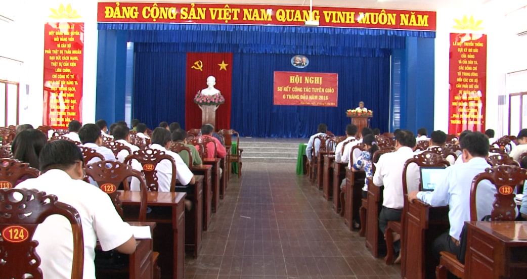 Thị ủy Vĩnh Châu tổng kết 5 năm thực hiện Chỉ thị 03 của Bộ Chính trị khóa XI