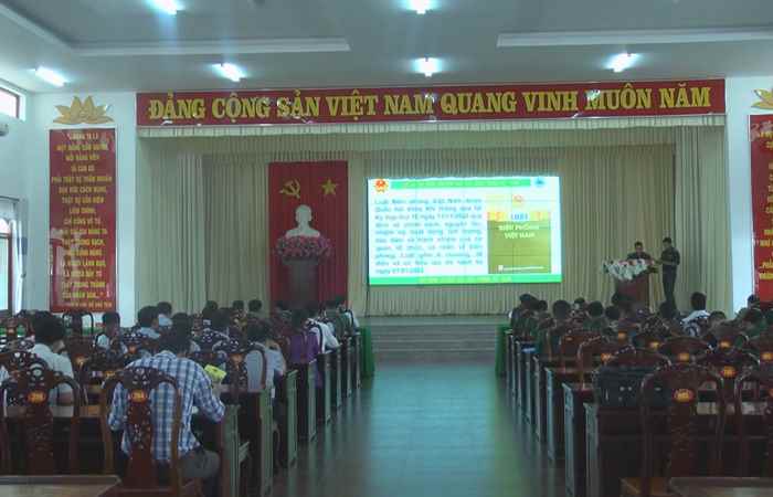 Thị xã Vĩnh Châu tập huấn Luật Biên phòng Việt Nam