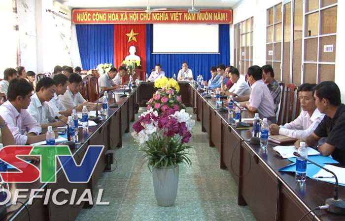 Thị xã Vĩnh Châu tổng kết đầu tư xây dựng cơ bản năm 2017.