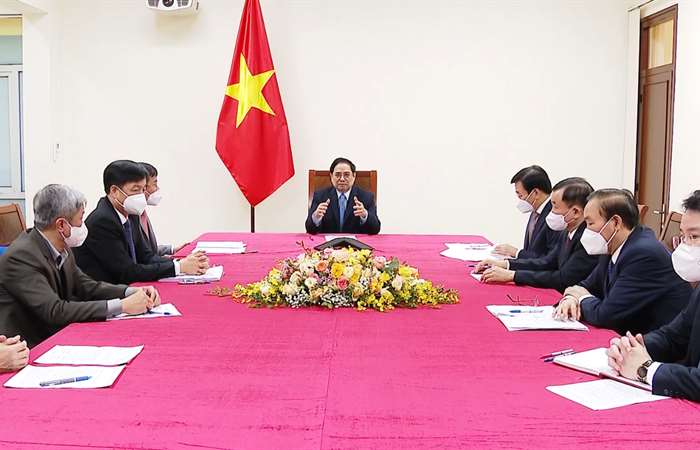 Thủ tướng Chính phủ Phạm Minh Chính điện đàm với Thủ tướng Trung Quốc