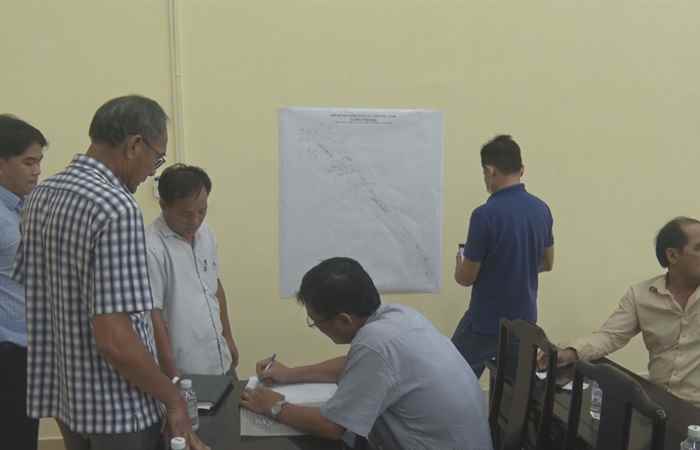 Cù Lao Dung: Đối thoại với người dân về thực hiện Dự án nâng cấp, mở rộng đường tỉnh 933B