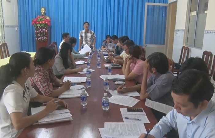 Cù Lao Dung: Đoàn giám sát của HĐND huyện làm việc với xã An Thạnh 2