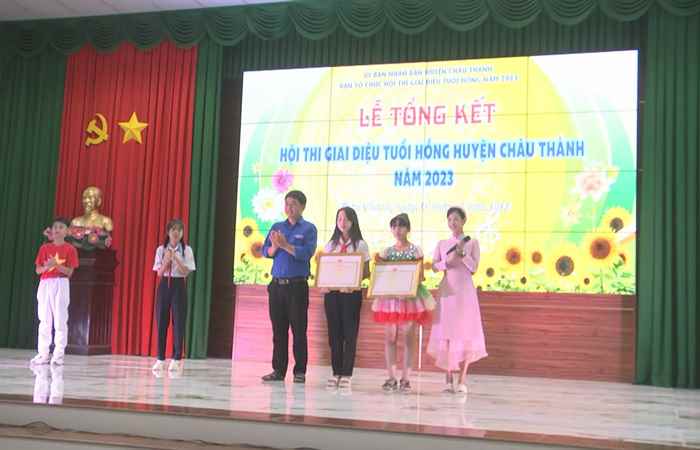 Hội thi Giai điệu tuổi hồng huyện Châu Thành năm 2023