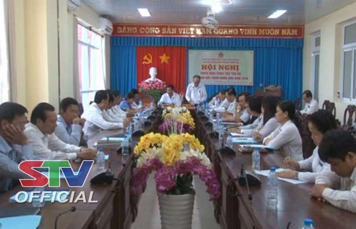 Tòa án Nhân dân huyện Trần Đề tổng kết hoạt động năm 2017