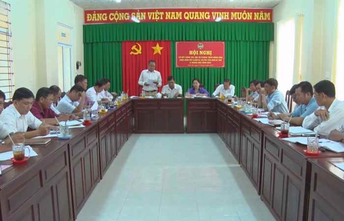 Hội Nông dân huyện Trần Đề sơ kết hoạt động 6 tháng đầu năm 2022