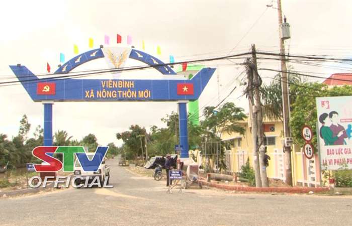 Trần Đề - Nâng cao chất lượng môi trường để công nhận xã Nông thôn mới Viên Bình
