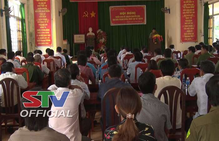 Triển khai kế hoạch chuyển hóa địa bàn xã An Thạnh 3