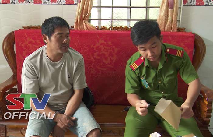 Triệt phá điểm mua bán ma túy tại xã Vĩnh Thành, huyện Thạnh Trị