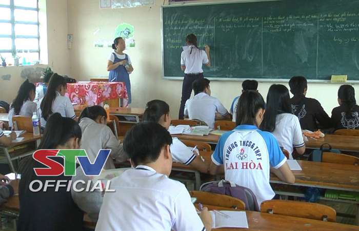 Trường THCS-THPT Lai Hòa sẵn sàng cho kỳ thi THPT Quốc gia