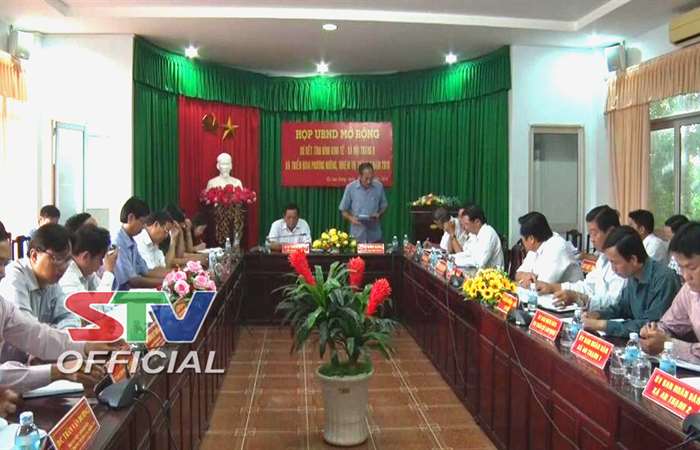 UBND huyện Cù Lao Dung tổ chức họp mở rộng