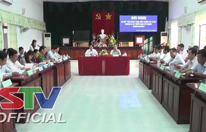 UBND huyện Thạnh Trị triển khai kế hoạch tháng 2 năm 2018