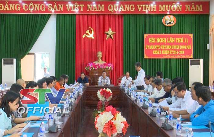 Ủy ban MTTQ Việt Nam huyện Long Phú sơ kết hoạt động