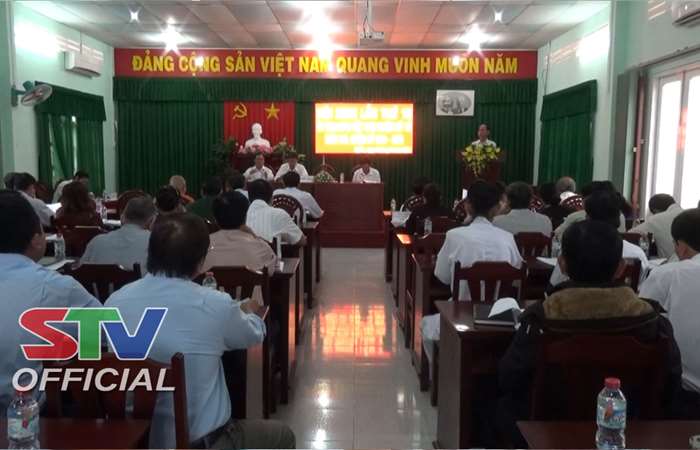 Ủy ban MTTQ Việt Nam huyện Mỹ Tú tổng kết năm 2017