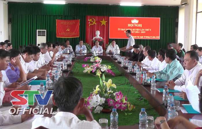 Ủy ban MTTQ Việt Nam huyện Thạnh Trị tổng công tác năm 2017