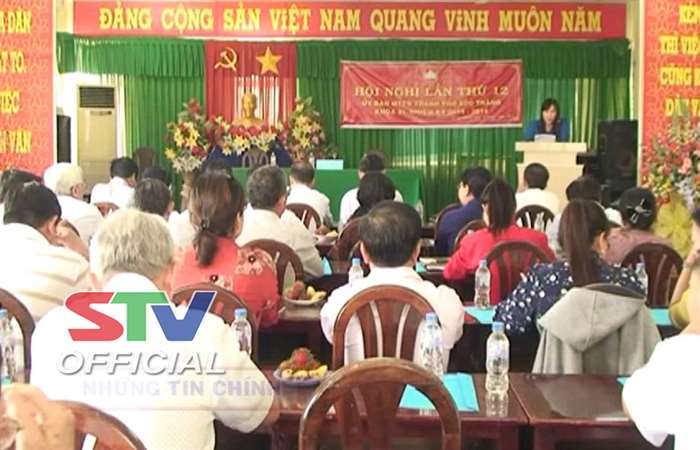 Ủy ban MTTQ Việt Nam TP Sóc Trăng sơ kết 6 tháng đầu năm 