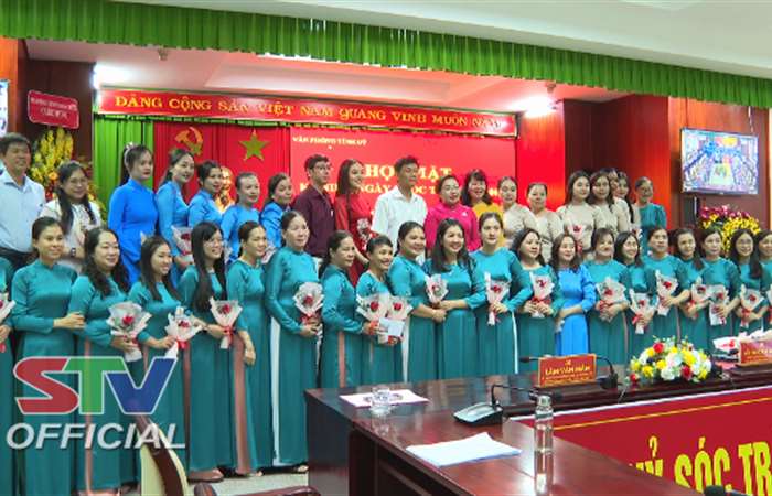 Văn phòng Tỉnh uỷ Sóc Trăng họp mặt kỷ niệm Ngày Quốc tế Phụ nữ 8-3 