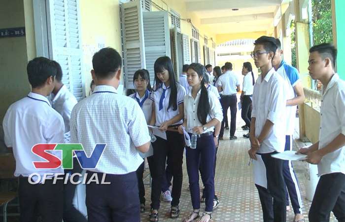 Vĩnh Châu: 775 thí sinh dự thi THPT Quốc gia năm 2018