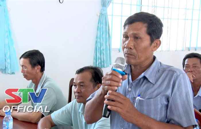 Vĩnh Châu: Đại biểu Quốc hội tiếp xúc cử tri xã Hòa Đông

