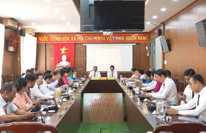 Vĩnh Châu: Kỳ họp chuyên đề HĐND thị xã, nhiệm kỳ 2021-2026