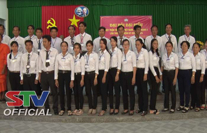 Xã An Thạnh 2 tổ chức Đại hội đại biểu Uỷ ban MTTQ Việt Nam 