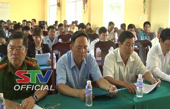 Xã Thạnh Phú sơ kết ngày hội Toàn dân bảo vệ an ninh Tổ quốc	
