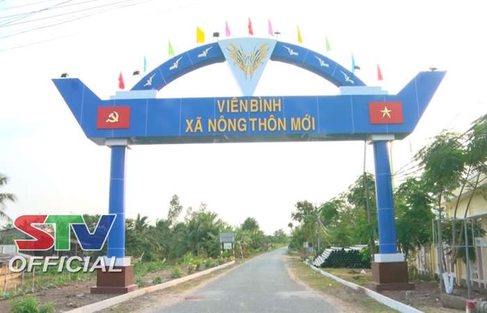 Xuân về trên xã nông thôn mới Viên Bình