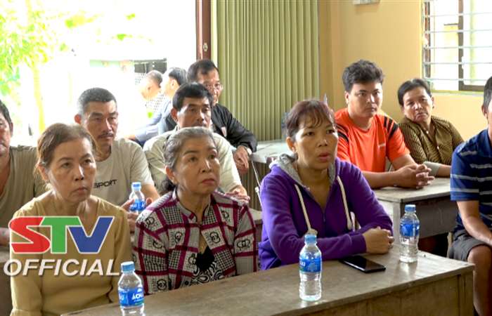 Long Phú: Người dân đồng thuận cao với Phương án bồi thường， hỗ trợ， tái định cư Dự án cầu Đại Ngãi