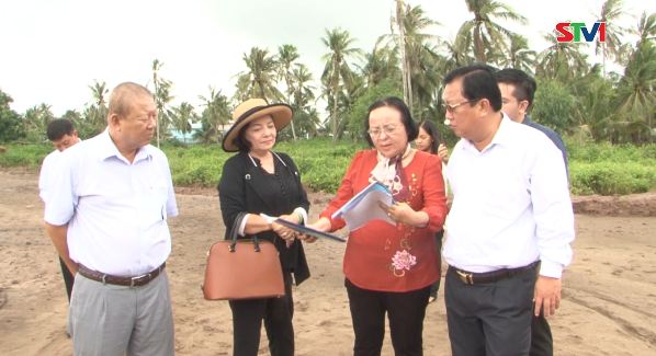 Lãnh đạo tỉnh Sóc Trăng khảo sát Dự án “Tuyến tàu cao tốc du lịch Trần Đề - Côn Đảo"