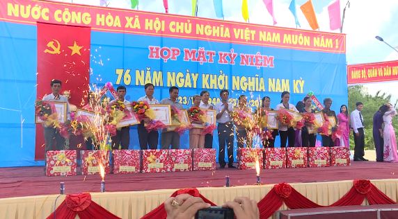 Họp mặt kỷ niệm 76 năm ngày “Khởi nghĩa Nam kỳ - Hòa Tú”