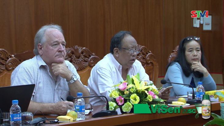 Lãnh đạo tỉnh Sóc Trăng làm việc với đoàn công tác Tổ chức Hợp tác phát triển Đức (GIZ)