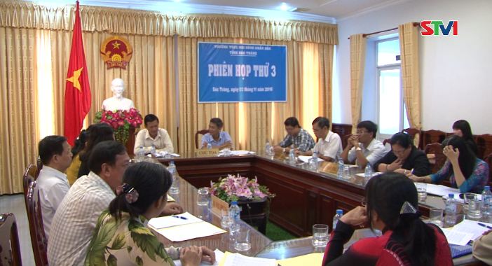 Thường trực HĐND tỉnh Sóc Trăng tổ chức phiên họp thứ ba