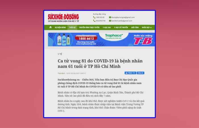 Bản tin chung tay phòng, chống dịch Covid -19 (01-7-2021)