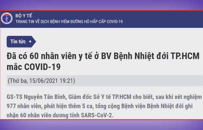 Bản tin chung tay phòng, chống dịch Covid - 19 (16-06-2021)