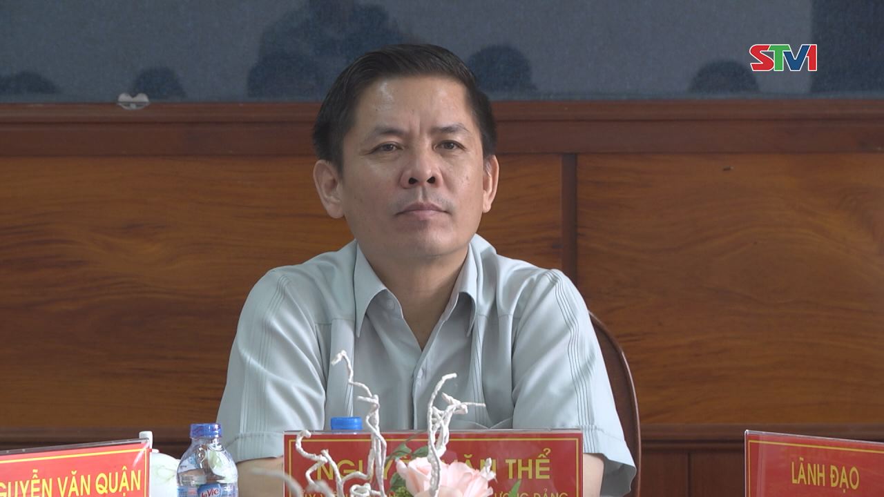 Bí thư Tỉnh ủy kiểm tra công tác kiểm điểm, phê bình và tự phê bình của Ban Thường vụ Thành ủy Sóc Trăng