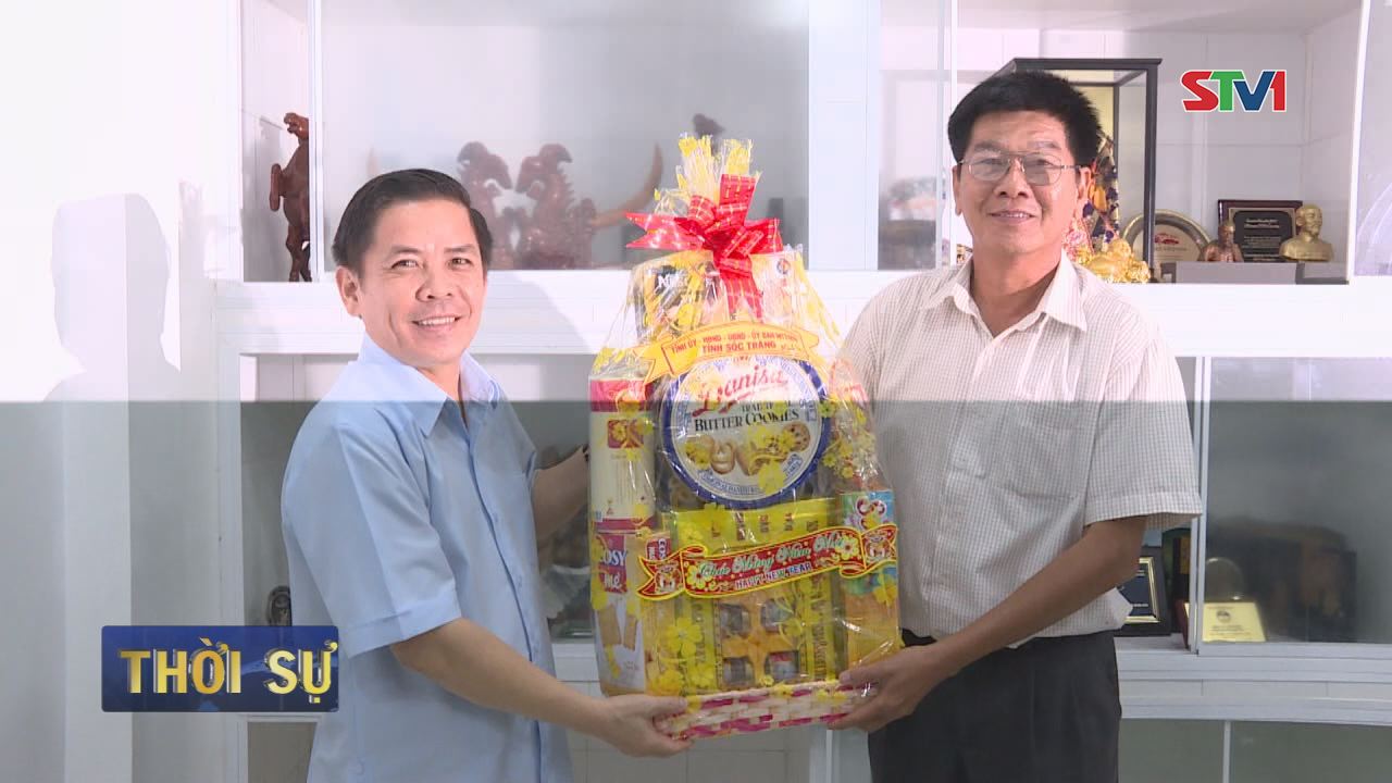 Bí thư Tỉnh ủy Sóc Trăng chúc Tết cán bộ hưu trí, các cơ quan, đơn vị, doanh nghiệp trong Khu Công nghiệp An Nghiệp