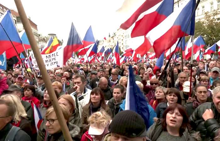 Biểu tình phản đối chính sách năng lượng tại Cộng hòa Séc