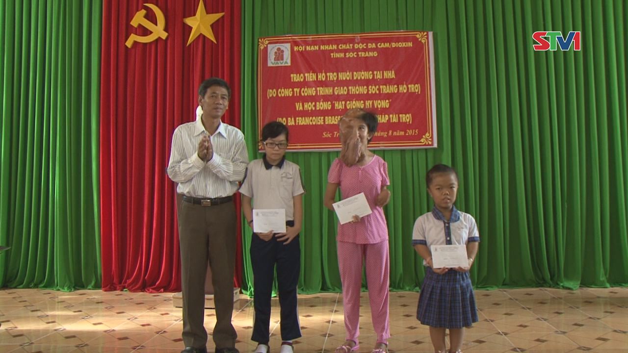Chung tay xoa dịu nỗi đau Da cam