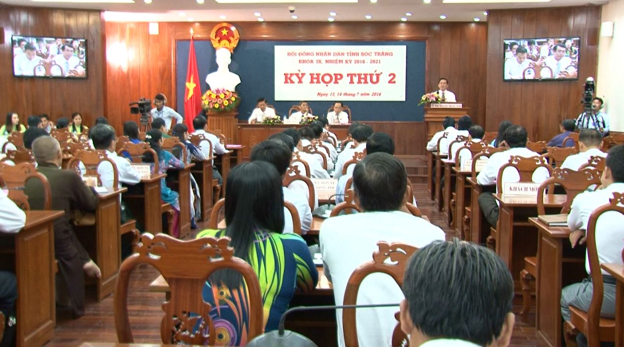 Kỳ họp thứ 2 HĐND tỉnh Sóc Trăng  khóa IX:  xây dựng nhiều nội dung phù hợp với cuộc sống và đẩy mạnh phát triển kinh tế xã hội toàn tỉnh