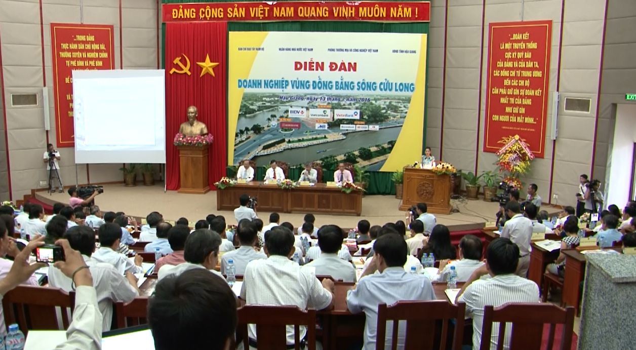 Diễn đàn Doanh Nghiệp vùng ĐBSCL và  Hội thảo giải pháp kiểm soát mặn, trữ nước ngọt để phục vụ sản xuất và dân sinh ĐBSCL 