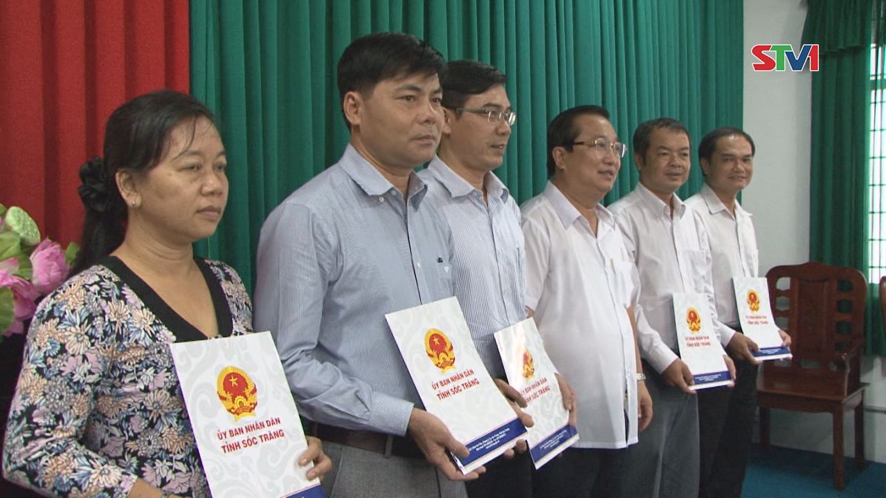 Công bố thành lập Ban Quản lý dự án 1 tỉnh Sóc Trăng và bổ nhiệm các chức danh lãnh đạo