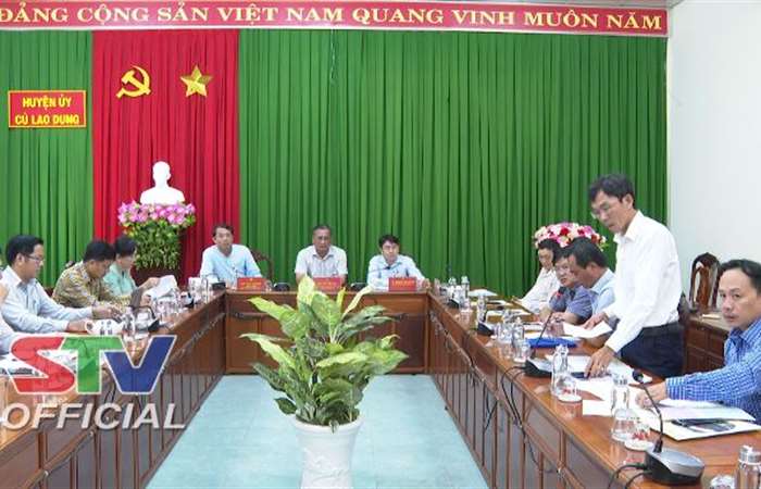 Cù Lao Dung chuẩn bị cho Lễ đón nhận Quyết định công nhận huyện đạt chuẩn Nông thôn mới