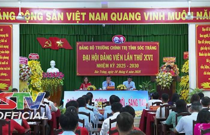 Đại hội Đảng bộ Trường Chính trị tỉnh Sóc Trăng nhiệm kỳ 2025 - 2030 thành công tốt đẹp