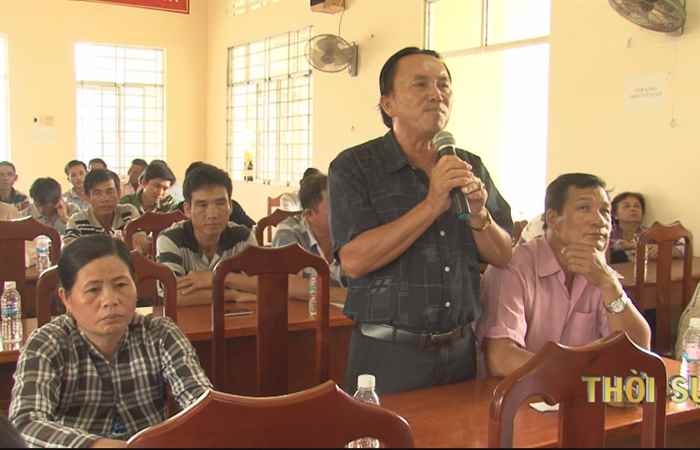 Đoàn đại biểu Quốc hội khóa XIV tỉnh Sóc Trăng tiếp xúc cử tri phường 3, thị xã Ngã Năm

