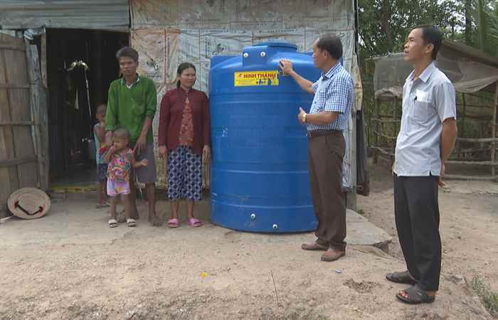 Chương trình mục tiêu Quốc gia: Đồng bào Khmer phấn khởi vì được thụ hưởng chính sách hỗ trợ sinh kế và nước phân tán (08-03-2023)