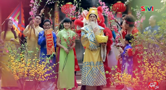 Chương trình cầu truyền hình đêm giao thừa mừng xuân Đinh Dậu 2017 - Phần đầu